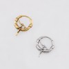 GOTHIC SNAKE SCALE VIKING SHIELD BUCKLE 316L SURGICAL STEEL EARRING GOTHIC SNAKE SCALE VIKING SHIELD BUCKLE 316L SURGICAL STEEL EARRING